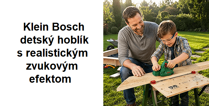 Klein Bosch detský hoblík | KP HRAČKA