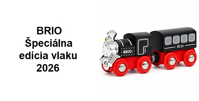 BRIO Špeciálna edícia vlaku 2026 - KP HRAČKA