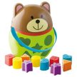 Medvedíka hračka na triedenie tvaru - KP HRAČKA