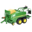 Bruder John Deere C441R lis na okrúhle balíky - KP HRAČKA