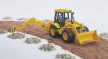 Bruder JCB 4CX traktor s čelným nakladačom a lyžicou - KP HRAČKA