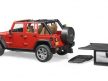 Bruder Jeep Wrangler Unlimited Rubicon terénne vozidlo - KP HRAČKA