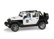 Bruder Jeep Wrangler Unlimited Rubicon Policajné vozidlo s bielou figúrkou - KP HRAČKA