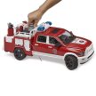 Bruder RAM 2500 Hasičské vozidlo so svetelným a zvukovým majákom - KP HRAČKA