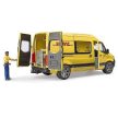 Bruder MB Sprinter DHL dodávka s vodičom - KP HRAČKA