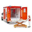 Bruder MB Sprinter Ambulance s vodičom - KP HRAČKA