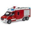 Bruder MB Sprinter Hasičské vozidlo so svetelným a zvukovým modulom - KP HRAČKA