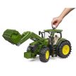 Bruder John Deere 7R 350 traktor s čelným nakladačom - KP HRAČKA