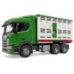 Bruder Scania Super 560R Prepravník zvierat s figúrkou kravy - KP HRAČKA
