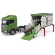 Bruder Scania Super 560R Prepravník zvierat s figúrkou kravy - KP HRAČKA