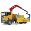 Bruder Scania Super 560R sklápač so žeriavom - KP HRAČKA