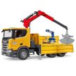Bruder Scania Super 560R sklápač so žeriavom - KP HRAČKA