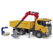 Bruder Scania Super 560R sklápač so žeriavom - KP HRAČKA