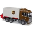 Bruder Scania Super 560R UPS logistická s vysokozdvižným vozíkom - KP HRAČKA