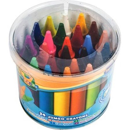 Crayola Jumbo pevná pastelka - 24 kusov - KP HRAČKA