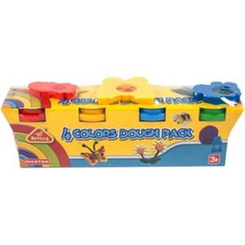 Plastelínová sada v 4 farbách - KP HRAČKA