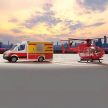 SIKU Mercedes-Benz Sprinter sanitka a vrtuľník - KP HRAČKA