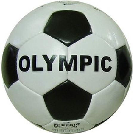 Olympijská futbalová lopta z imitácie kože - KP HRAČKA