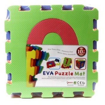 Čísla 10-dielne puzzle z penového koberca - KP HRAČKA