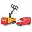 SIKU MAN Odťahovacie auto Mercedes-Benz Sprinter s van - KP HRAČKA