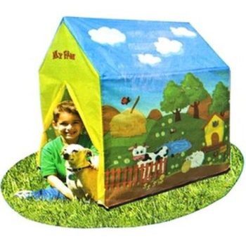 Stan s farmárskym vzorom - 95 x 72 x 102 cm - KP HRAČKA