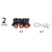 BRIO Čierna batériová lokomotíva s mini USB - KP JÁTÉK