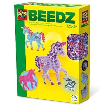 SES sada nažehľovacích korálikov Jednorožec 1200 ks - KP HRAČKA