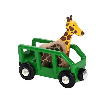 BRIO Safari vagón so žirafou - KP HRAČKA