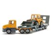 SIKU Scania s ťažným prívesom a čelným nakladačom - KP HRAČKA