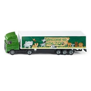 SIKU MAN ťahač s uzavretým prívesom - KP HRAČKA