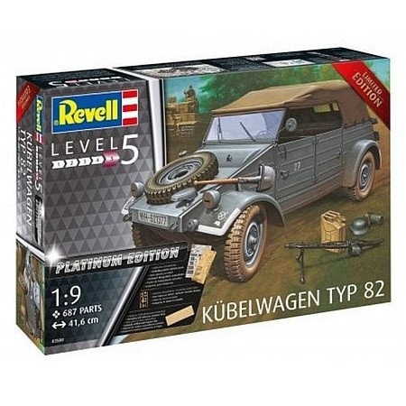 Revell Kübelwagen Typ 82 Platinum Edition 1:9 - KP HRAČKA