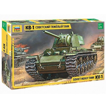 Zvezda KV-1 Soviet Heavy Tank 1:35 | KP HRAČKA