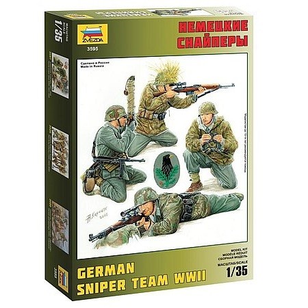 Zvezda German sniper team 1:35 - KP HRAČKA