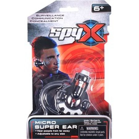 SpyX dá sa zavesiť na ucho odpočúvacie zariadenie - KP HRAČKA