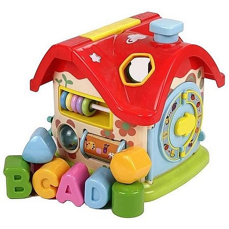 Vidám formaválogató házikó - KP HRAČKA