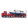 SIKU Scania s ťažným prívesom a motorovým člnom - KP HRAČKA