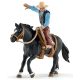 Schleich osedlaný kôň s kovbojom - KP HRAČKA