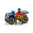 Schleich uniknúť pred velociraptorom pomocou štvorkolky - KP HRAČKA