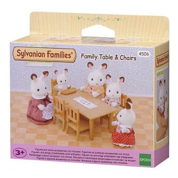 Sylvanian Families Jedálenský stôl so stoličkami - KP HRAČKA