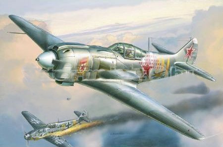Zvezda La-5FN Soviet Fighter winterior 1:48 - KP HRAČKA
