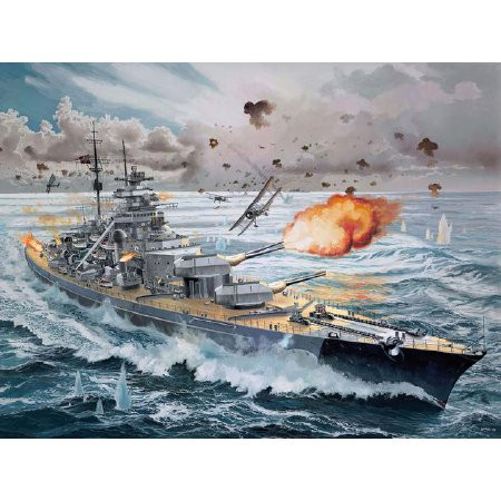 Revell Battleship Bismarck 1:350 - KP HRAČKA