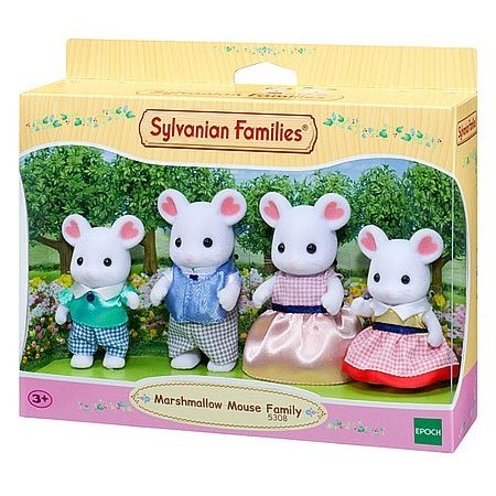 Sylvanian Families Rodina Marshmallow myšky - KP HRAČKA