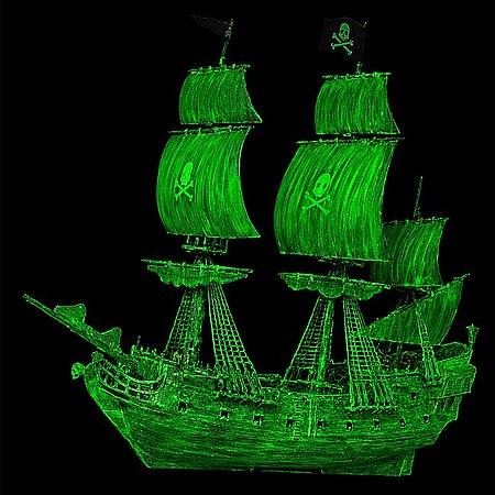Revell Ghost Ship [incl. night color] 1:150 - KP HRAČKA