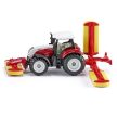 SIKU Steyr traktor Pöttinger s kosačkou na trávu - KP HRAČKA