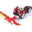 SIKU Steyr traktor Pöttinger s kosačkou na trávu - KP HRAČKA