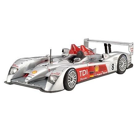 Revell Gift Set Audi R10 TDI + 3D Puzzle Le Mans versenypálya 1:24 - KP HRAČKA