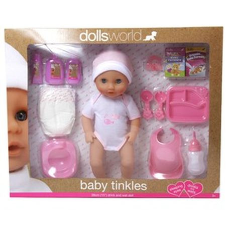 Baby Tinkles hračkárska bábika s príslušenstvom - 38 cm - KP HRAČKA