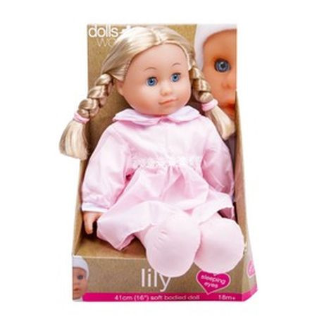 Lily plyšová bábika - 41 cm - KP HRAČKA
