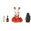 Sylvanian Families Mestský huslista čokoládový zajačik - KP HRAČKA
