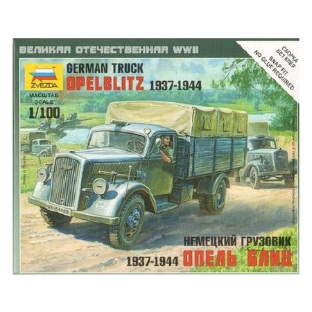 Zvezda German Truck Opel Blitz 1937-1944 1:100 - KP HRAČKA